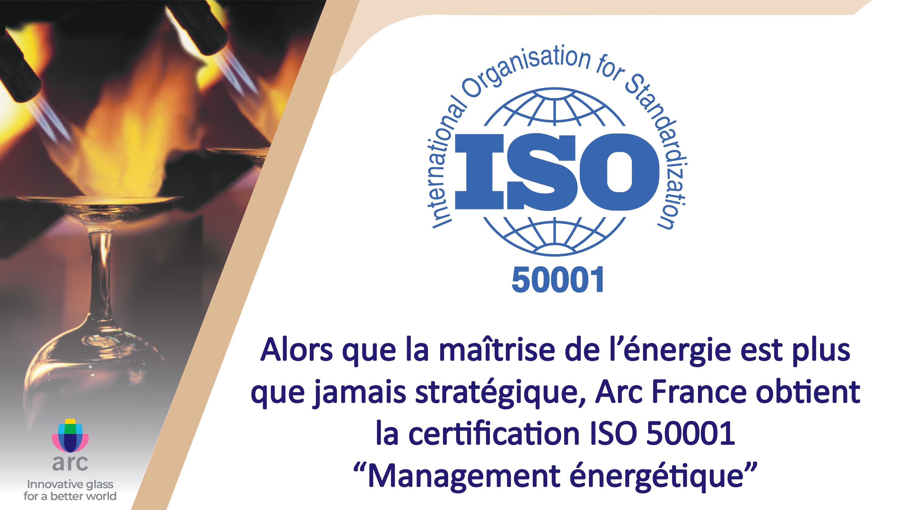 Arc France obtient la certification ISO 50001 “Management énergétique ...